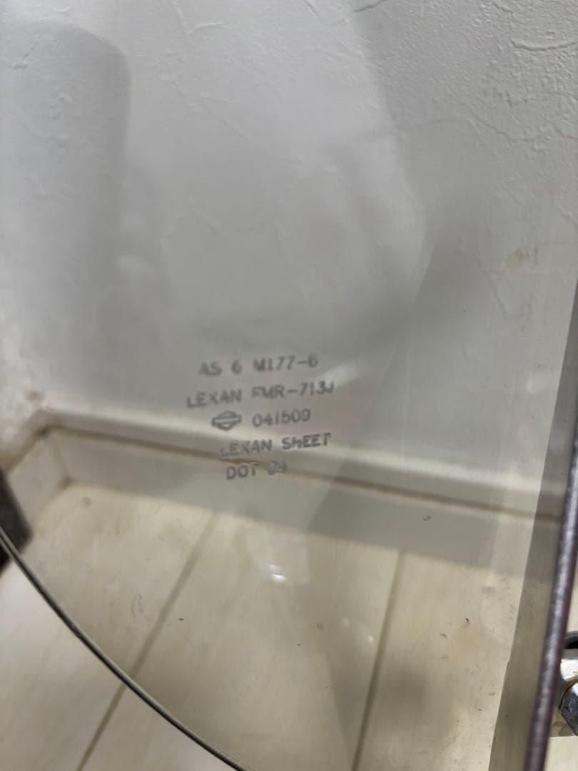 ハーレー　883 ウィンドウシールド　風防　クイックリリース