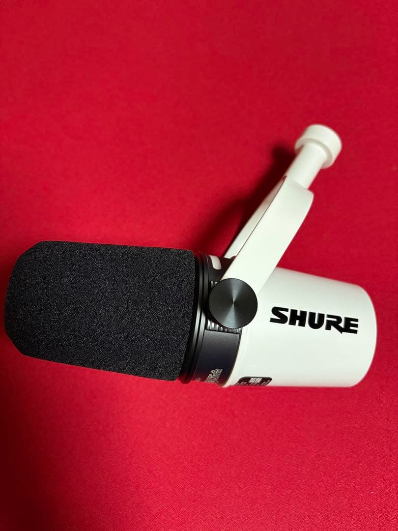 m*t様 SHURE MV7+ポッドキャストマイクロホン