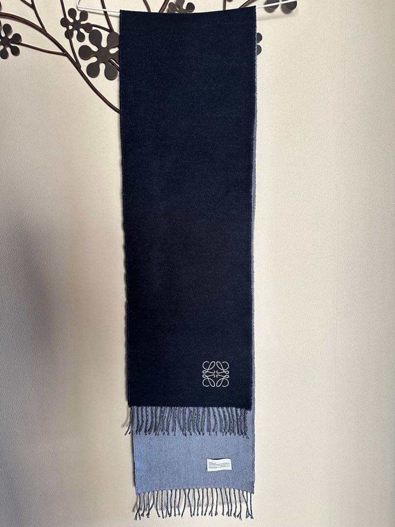 LOEWEロエベ　ウール＆カシミアマフラー