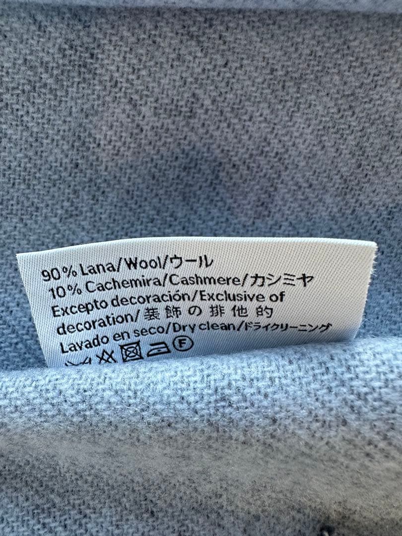 LOEWEロエベ　ウール＆カシミアマフラー