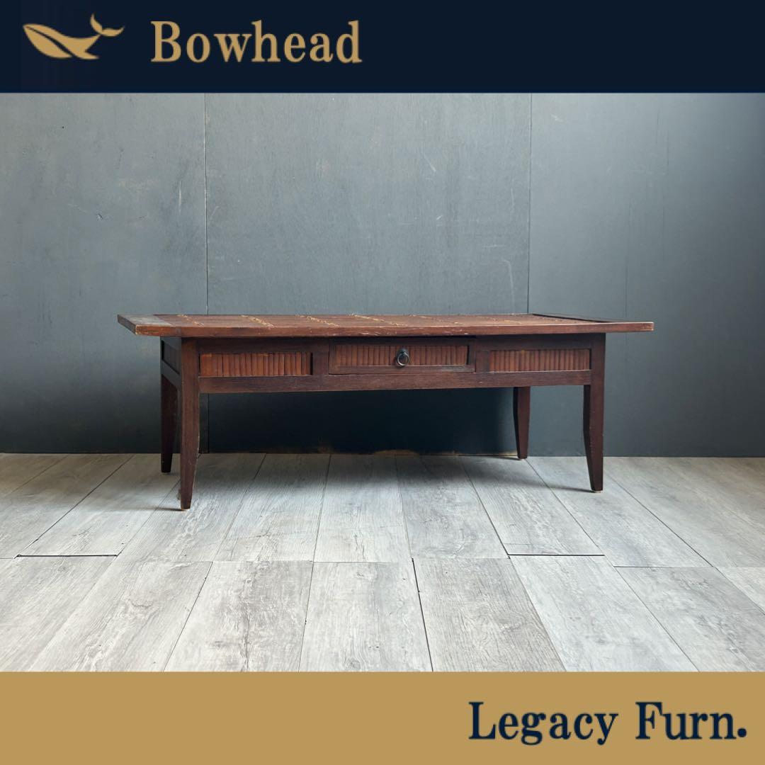 アジアン　ヴィンテージ　ローテーブル　センターテーブル　バンブー　レトロ　IZ