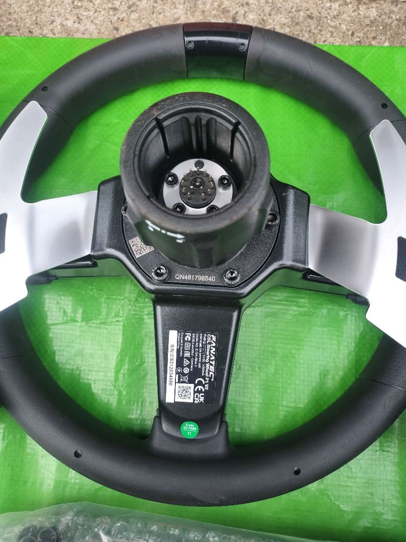 【未使用ペダル付】Simagic風VR＋ハンドル＋3ペダルセット