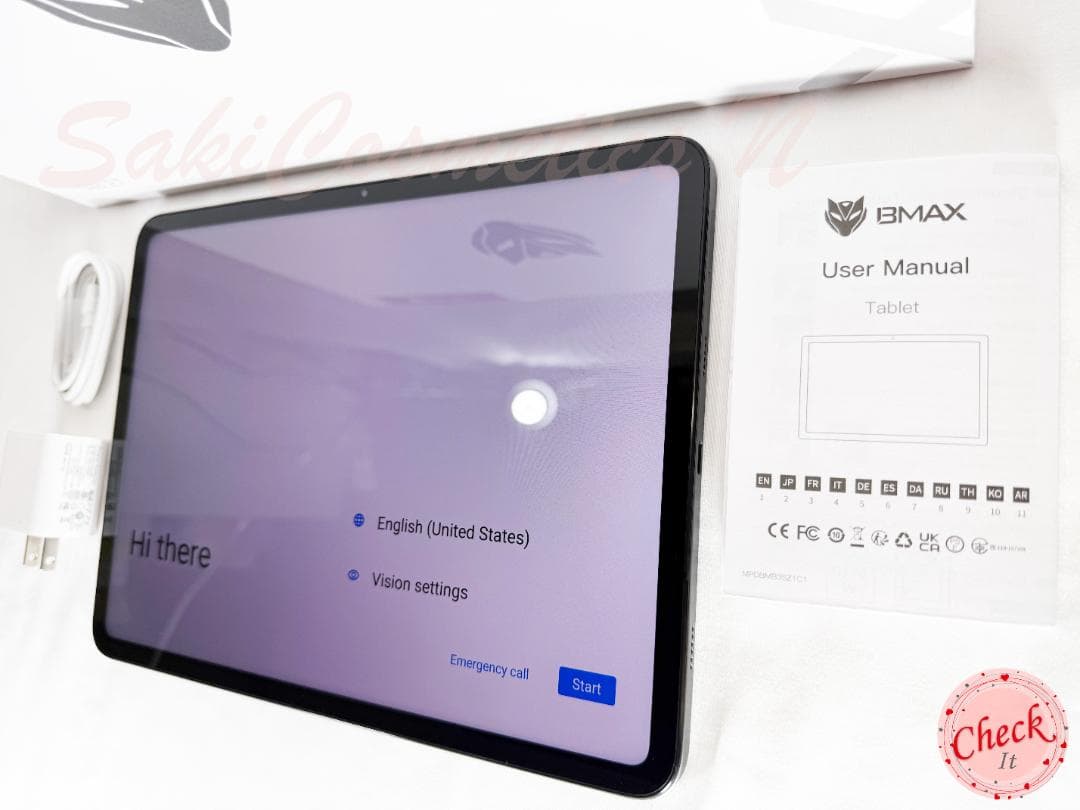 ✨最新版11インチタブレット✨ BMAX♡I12 Power 液晶画面美品✨