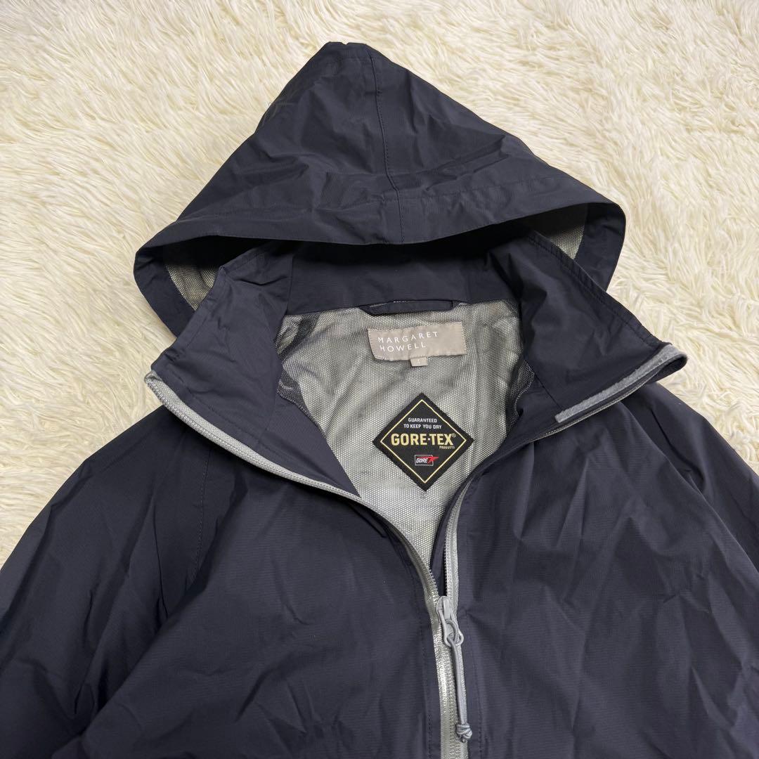 【マーガレットハウエル】美品 ジップジャケット GORE-TEX S レディース