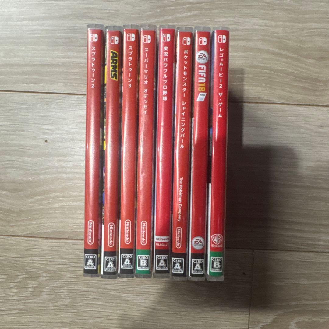 Nintendo Switch ソフト8本まとめ売り