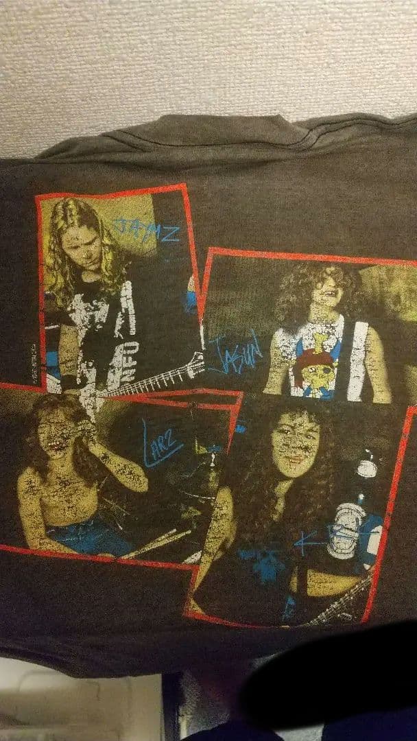 llica バンドTシャツ ダークグレー Mサイズ