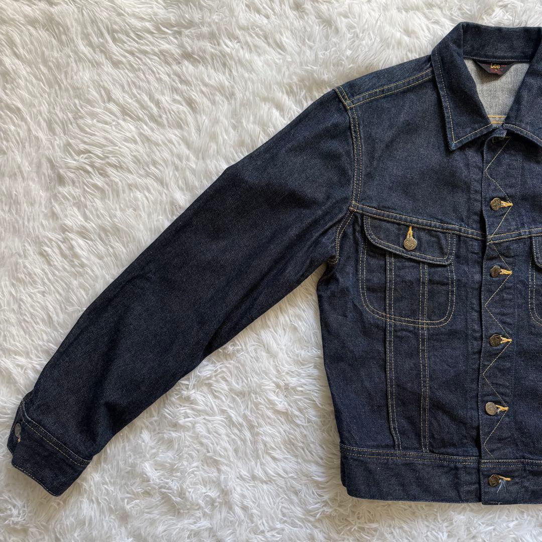 美品 Leeリー 101J デニムジャケット 三角タグ 1411 Gジャン 38