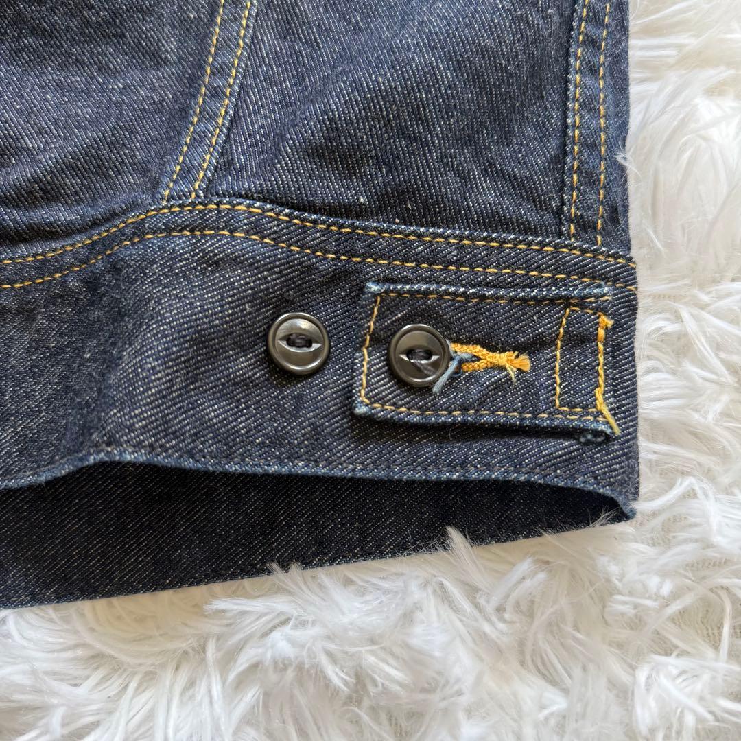 美品 Leeリー 101J デニムジャケット 三角タグ 1411 Gジャン 38