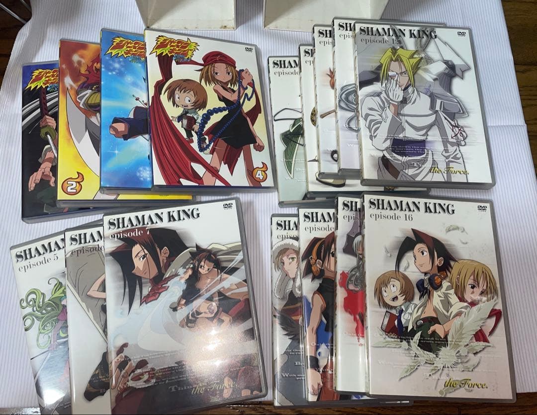 シャーマンキング DVD 全巻セット 1-16巻