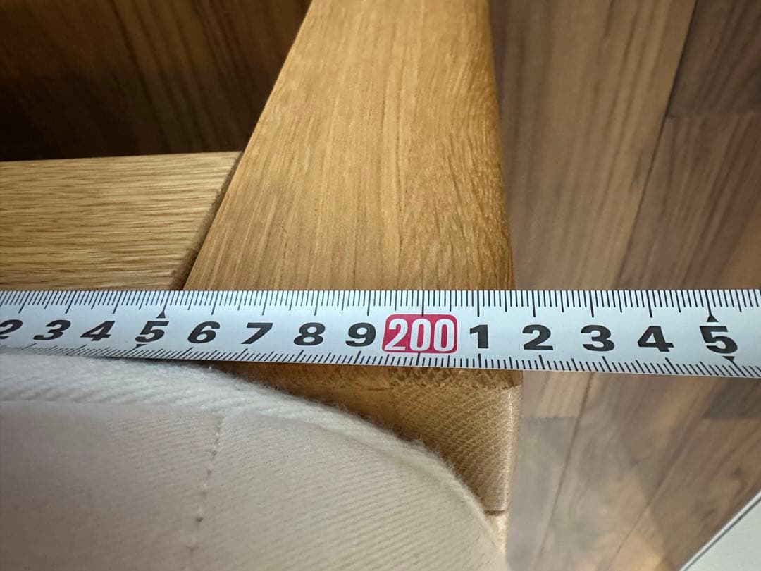 無印良品　セミダブル　ベッドのみ