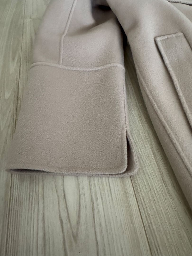 rararaクチーノアマーノ　ダブルフェイスSマックスマーラ淡いベージュ