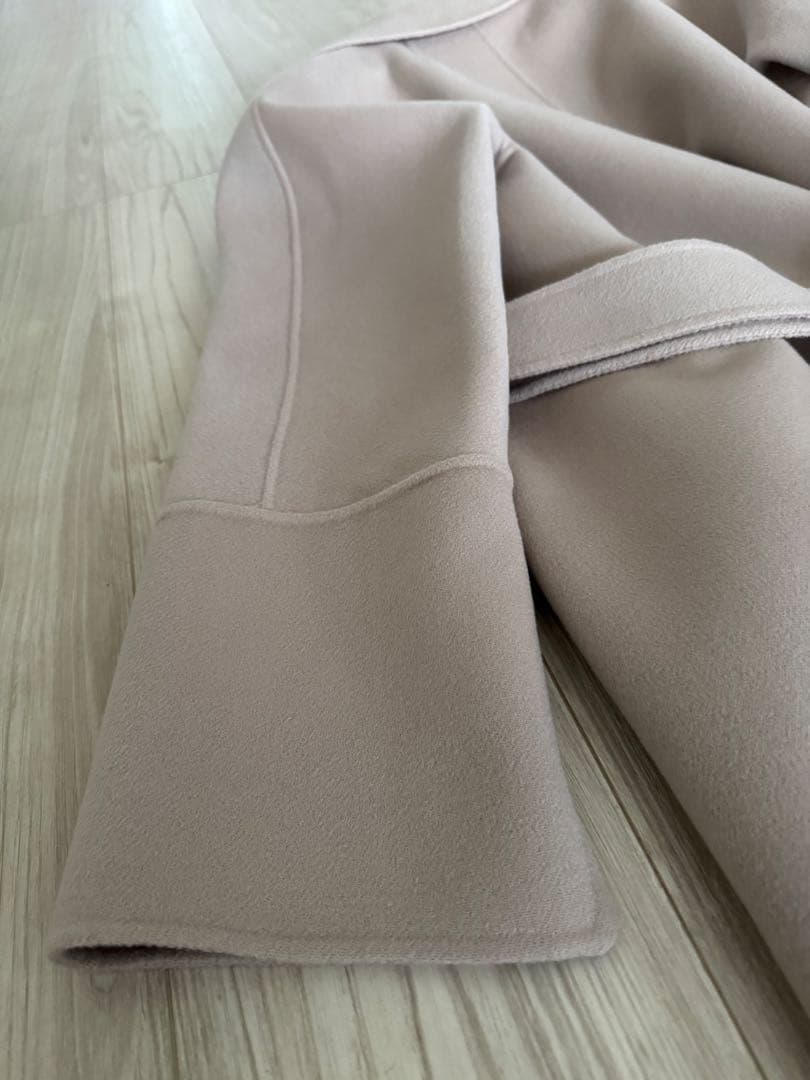 rararaクチーノアマーノ　ダブルフェイスSマックスマーラ淡いベージュ