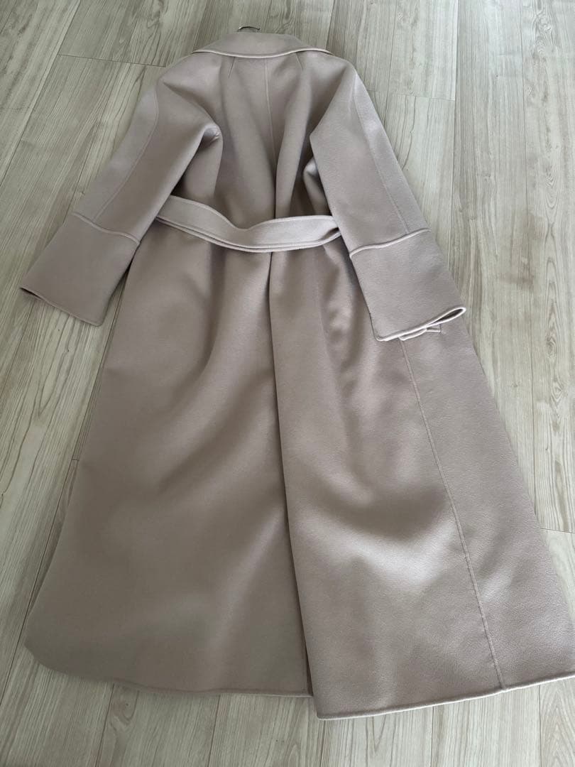 rararaクチーノアマーノ　ダブルフェイスSマックスマーラ淡いベージュ