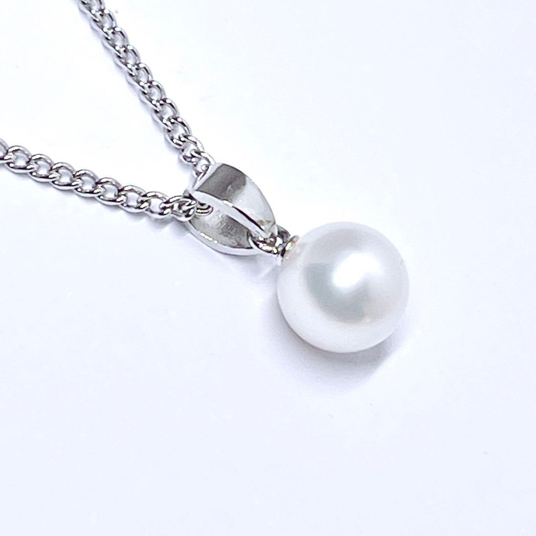 美品✨MIKIMOTO パール　一粒　ネックレス