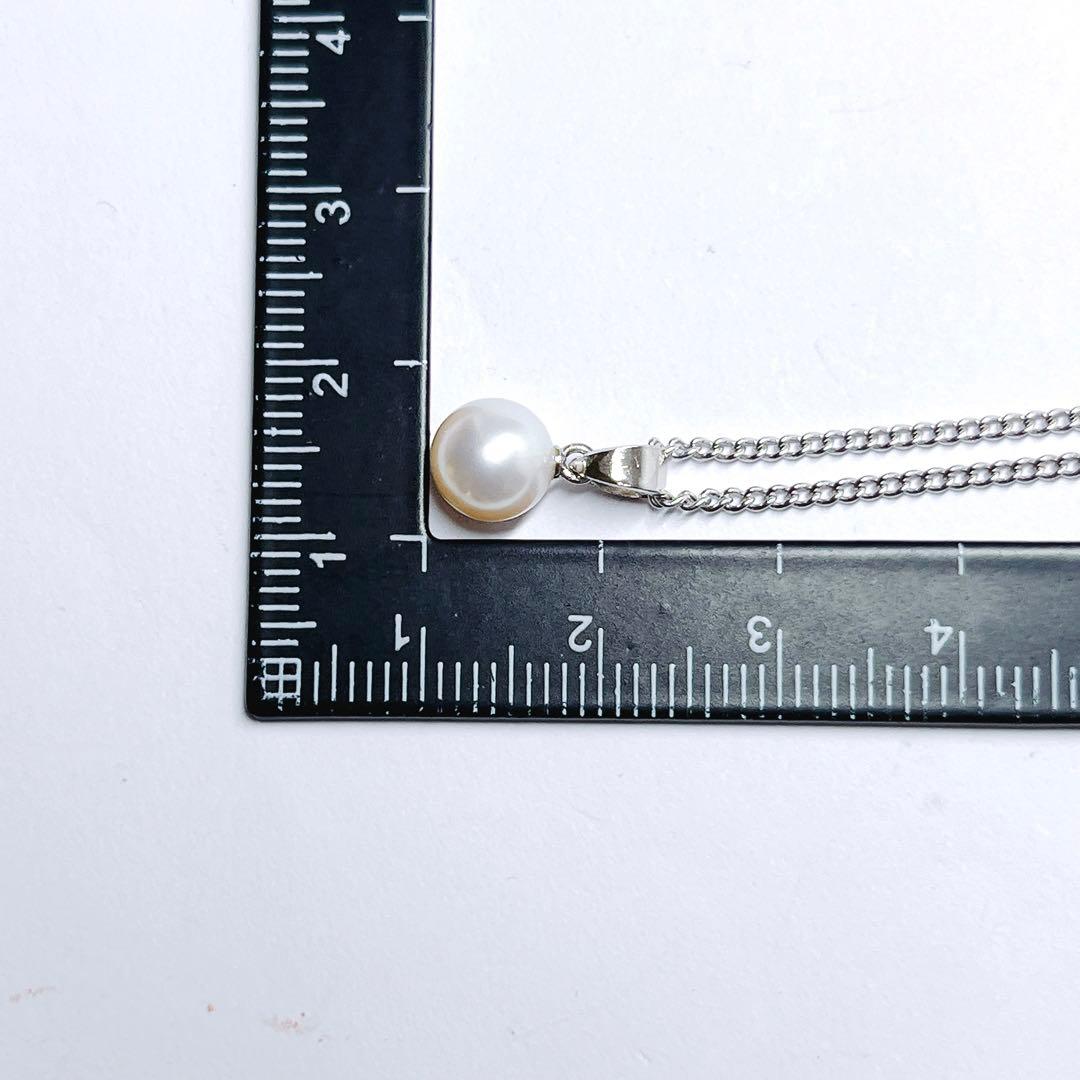 美品✨MIKIMOTO パール　一粒　ネックレス