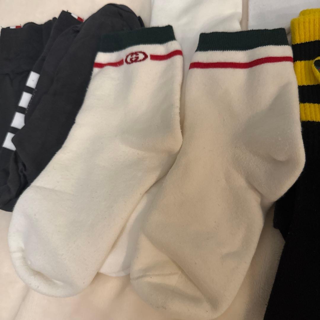 GUCCI / DIOR / THOM BROWN ソックス 6点セット