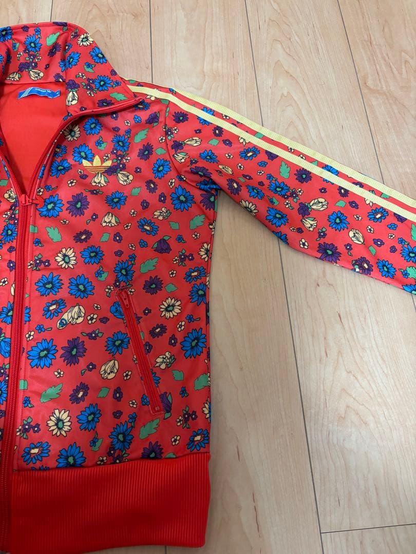 adidas フラワープリント ジャージ S 映画「かくかくしかじか」