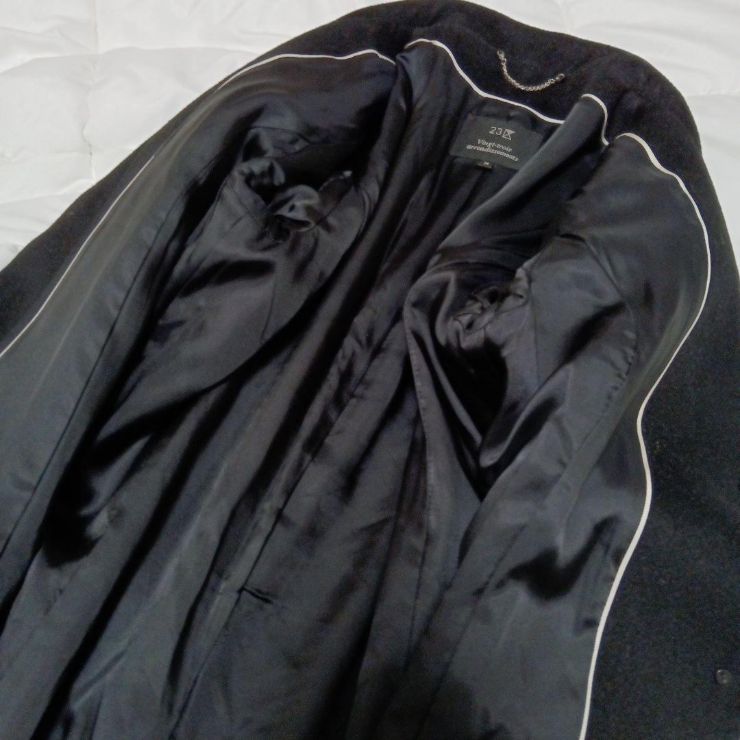 23区 カシミア100% コート 38サイズ (M相当) ブラック