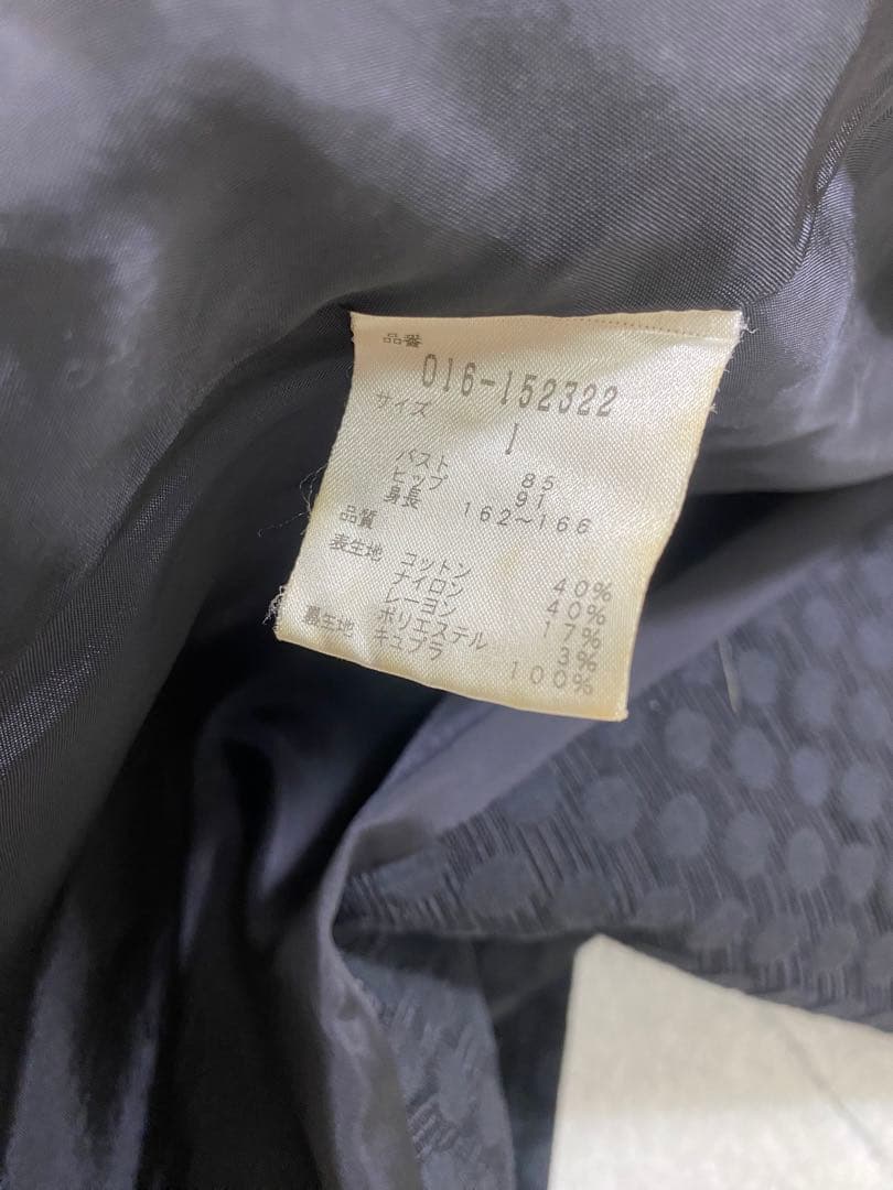 7010.VIVIENNE TAM マオカラー チャイナボタン スプリングコート