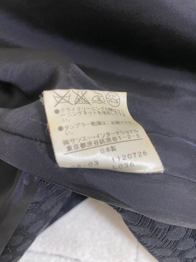 7010.VIVIENNE TAM マオカラー チャイナボタン スプリングコート