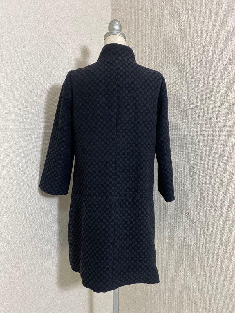 7010.VIVIENNE TAM マオカラー チャイナボタン スプリングコート