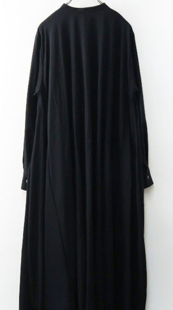 ミズイロインド スタンドカラーワンピース