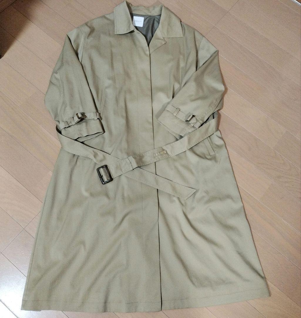 【美品】北欧暮らしの道具店 着こなしきまるトレンチコート　ベージュ