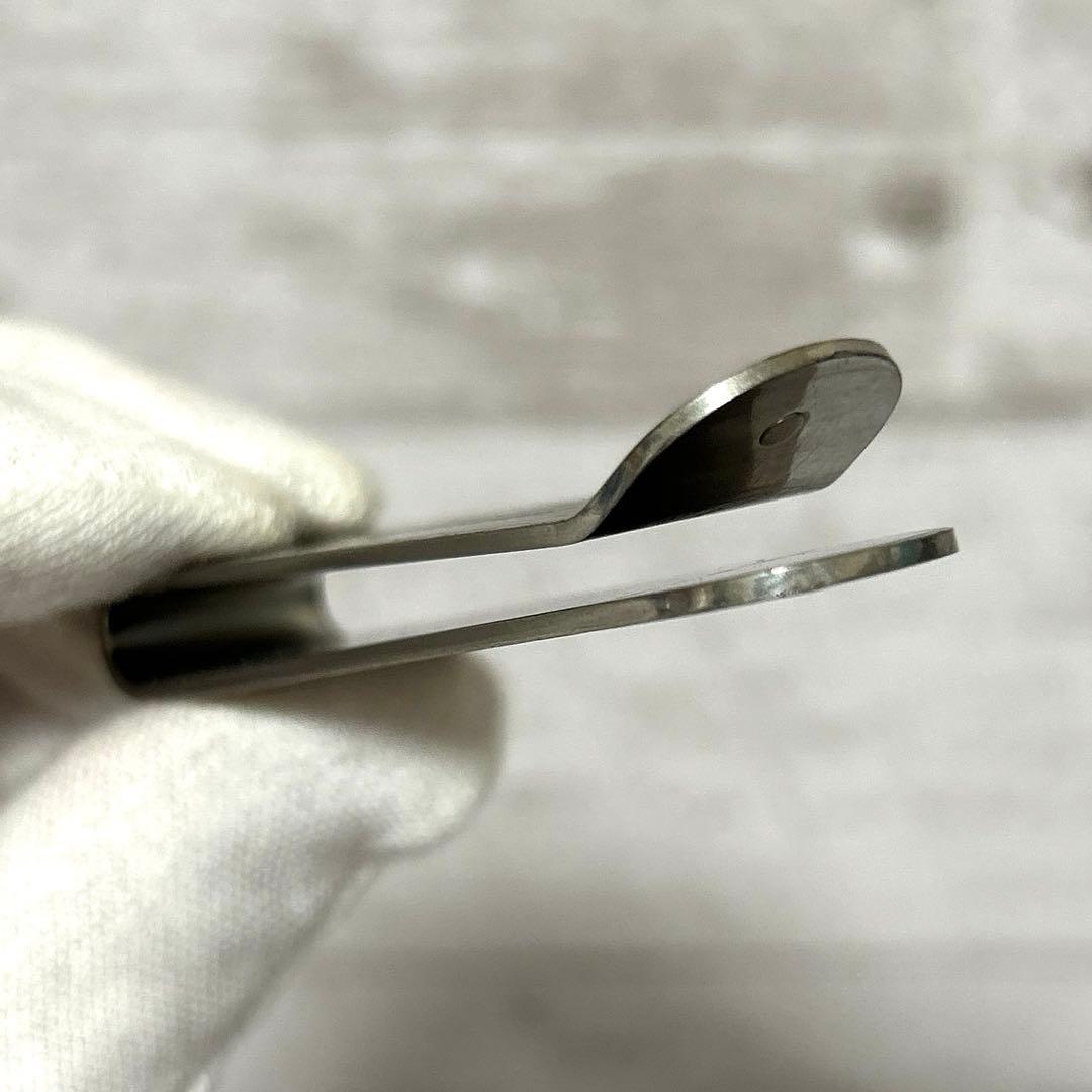 YSL サンローラン　 ビルクリップ　マネークリップ　札入れ　シルバー