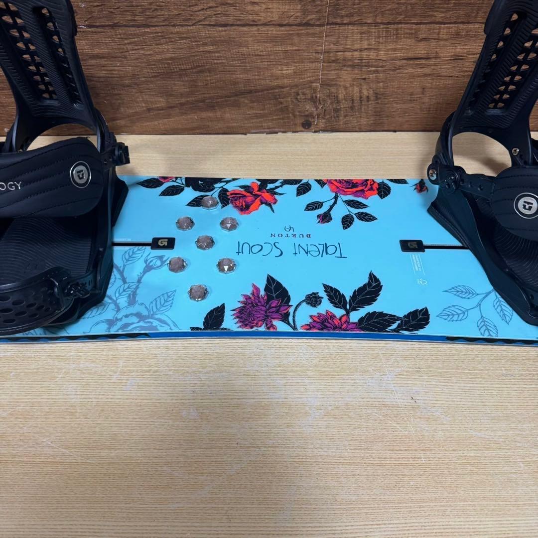 美品　人気モデル　BURTON UNION　レディース　スノーボード　4点セット