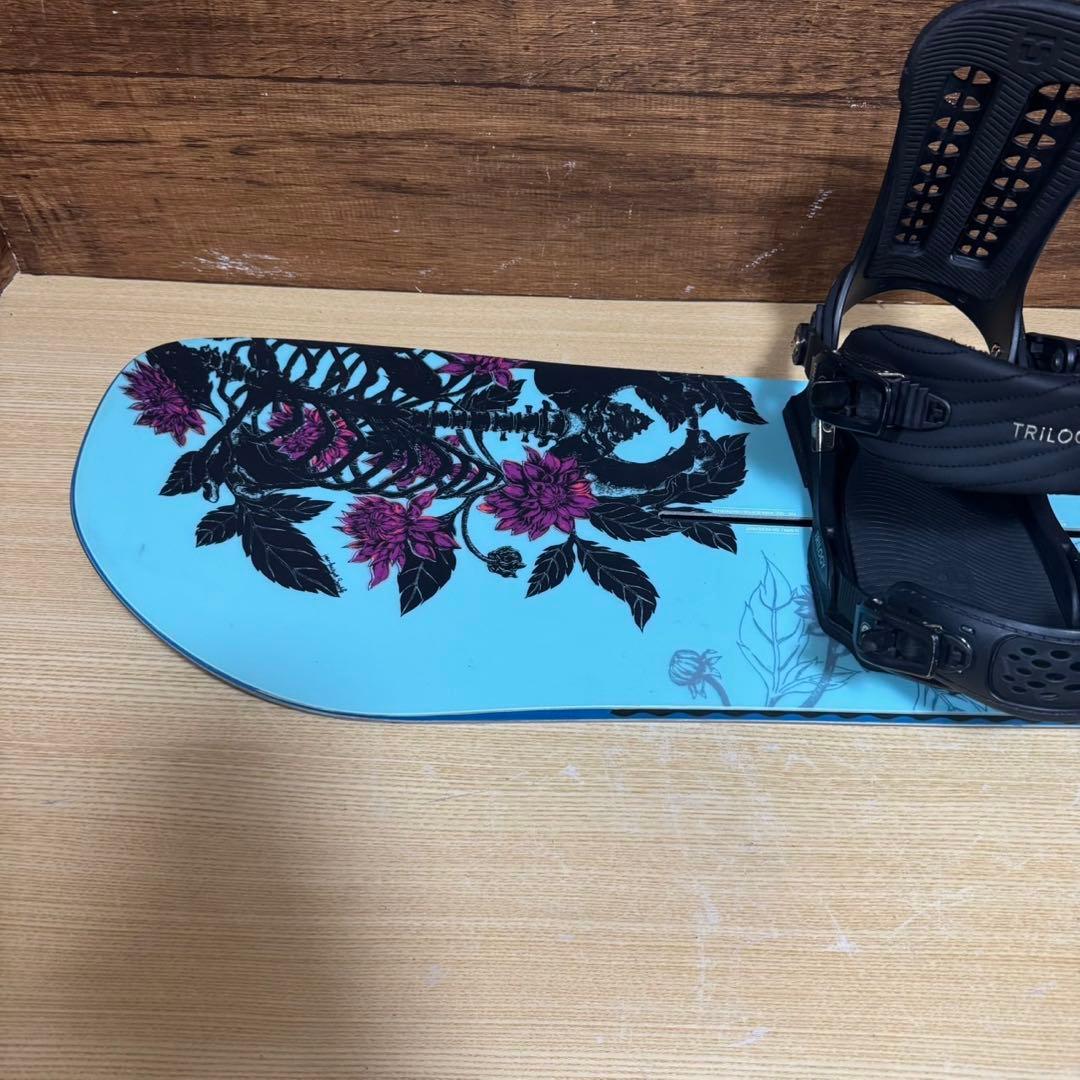 美品　人気モデル　BURTON UNION　レディース　スノーボード　4点セット