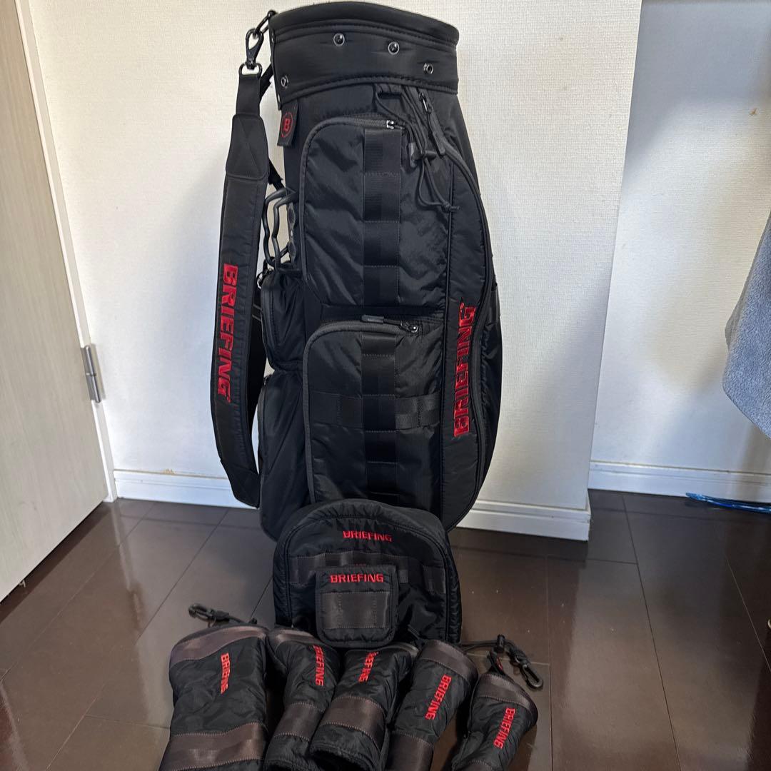 BRIEFING カバー7個➕キャディーバック
