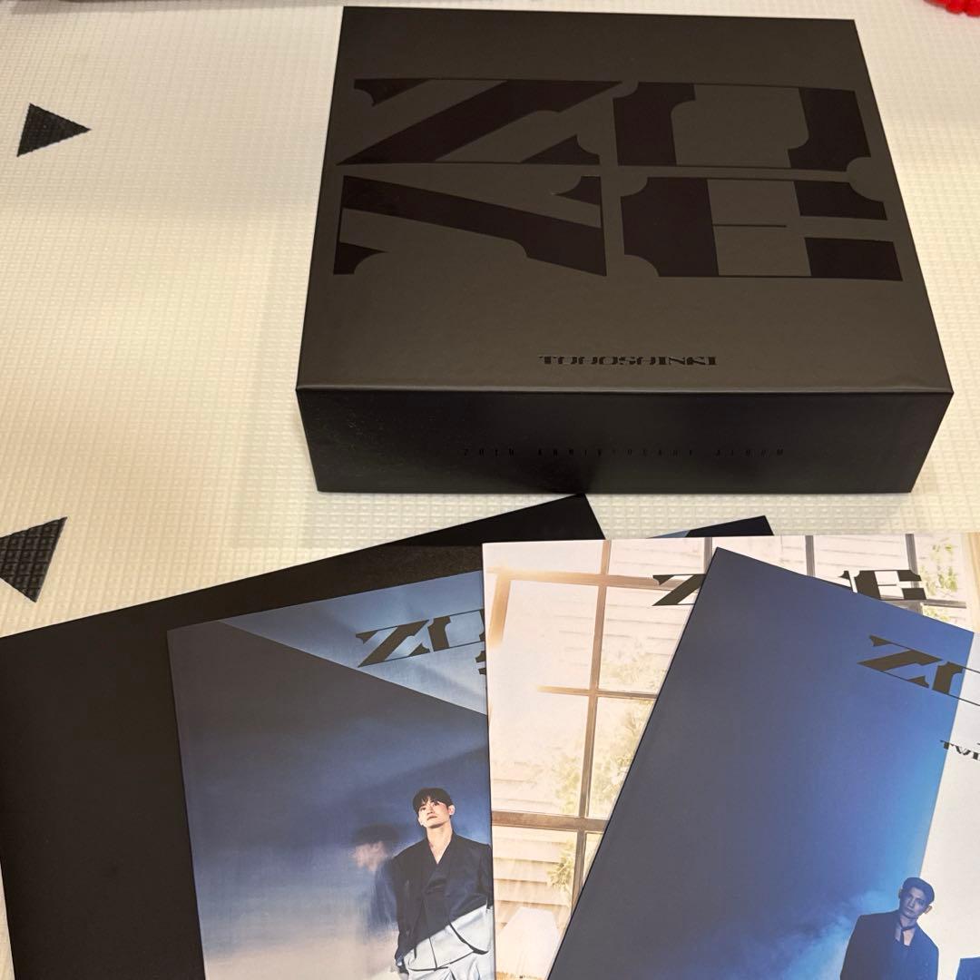 東方神起　ZONE 20周年記念初回限定超豪華盤【シリアルナンバーなし】