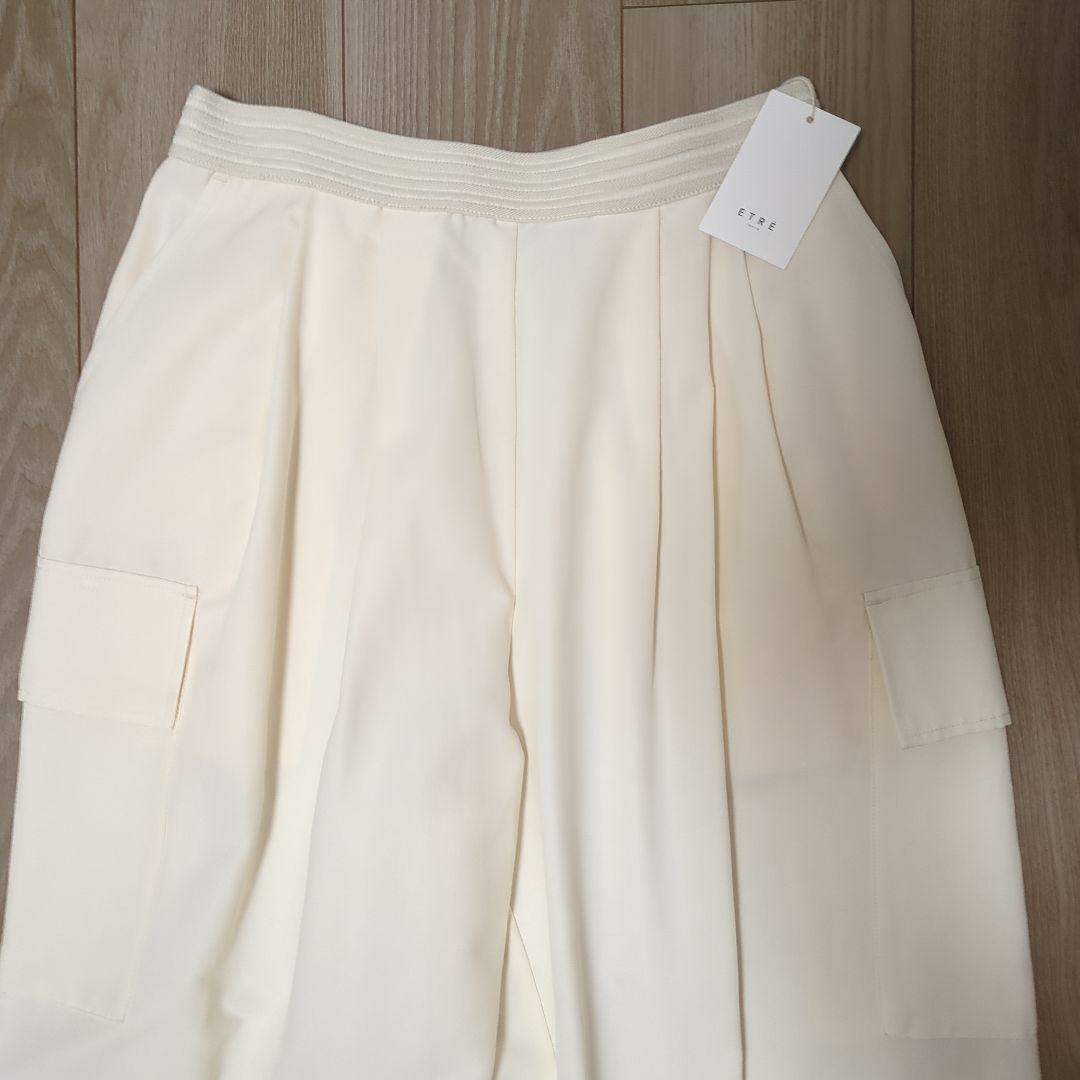 SALE！エトレトウキョウ　ジャガードウエストゴムアウトポケットパンツ