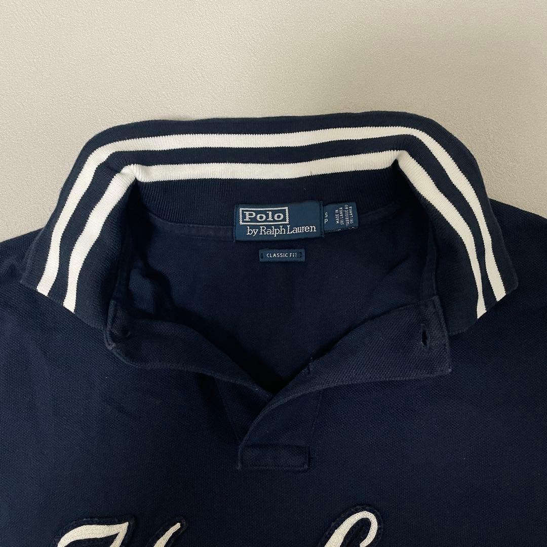 人気 完売 コラボ ラルフローレン ヤンキース ポロシャツ ネイビー S