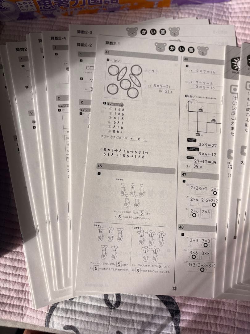 思考力国語・算数 、問題集セット
