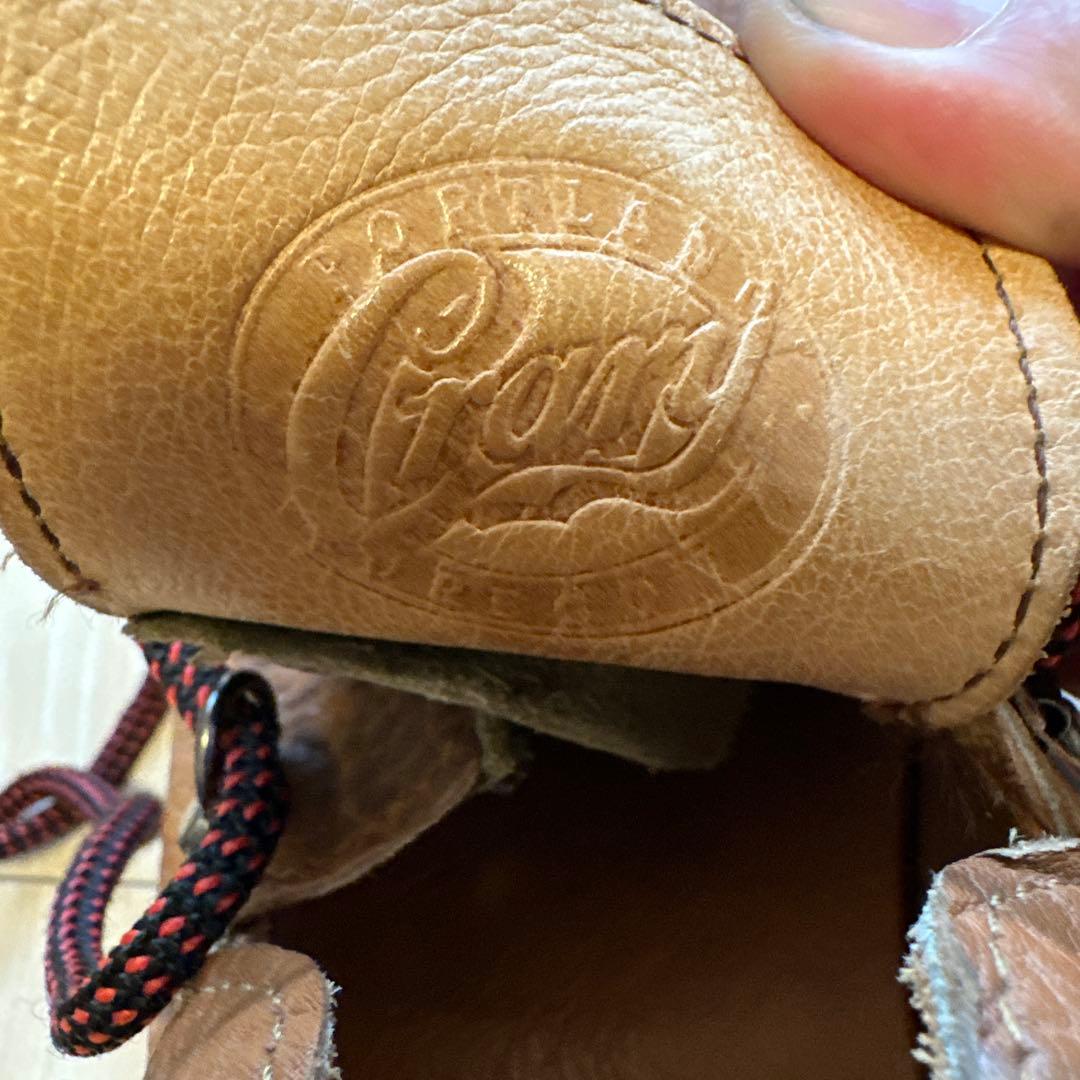 レザー ハイキングシューズ ブラウン