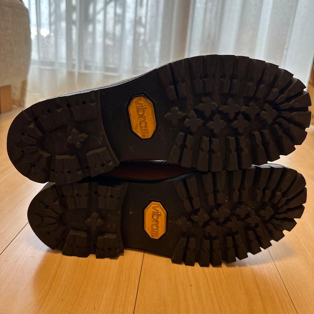 レザー ハイキングシューズ ブラウン