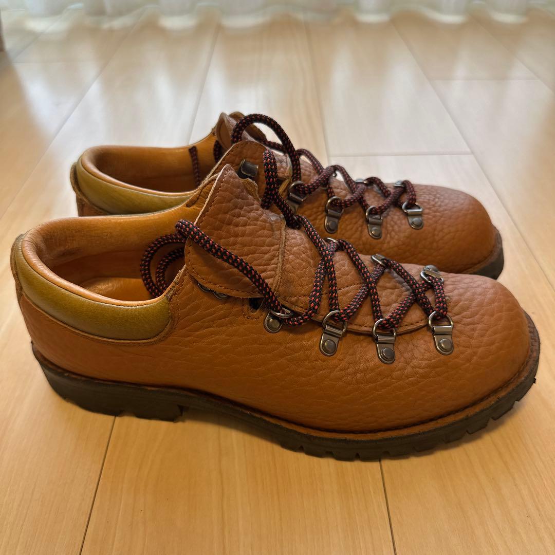 レザー ハイキングシューズ ブラウン