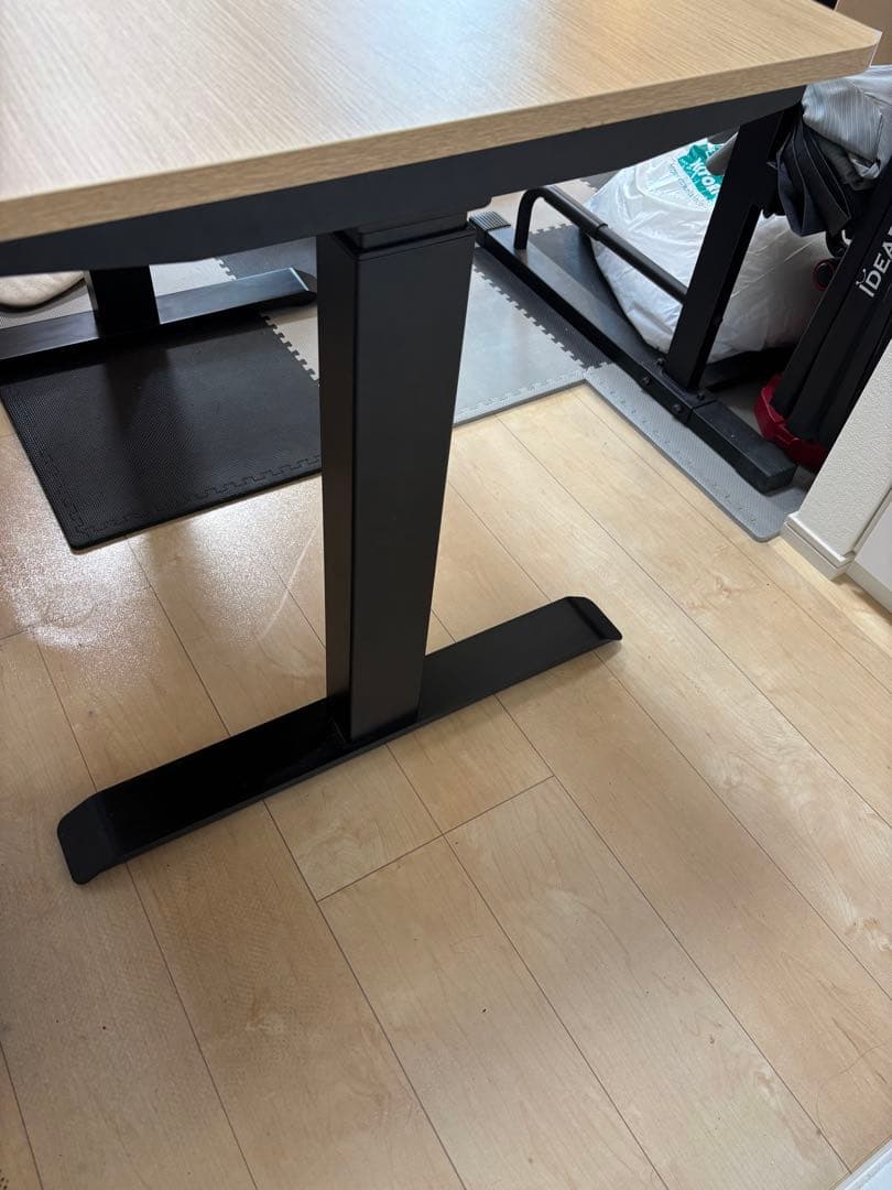 山善 昇降デスク 100×70cm 定価6万弱　ELD-FS 値下げ交渉OK