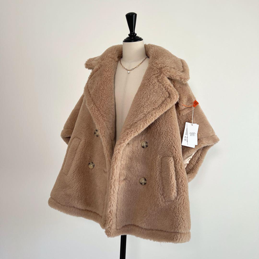 新品未使用 ベアテーラードポンチョアルパカ素材 MaxMaraがお好きな方