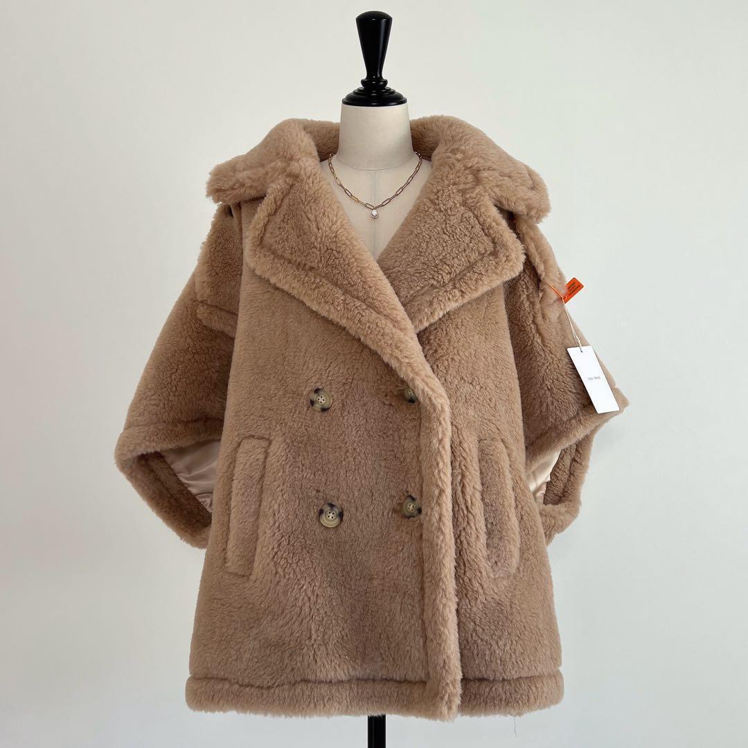 新品未使用 ベアテーラードポンチョアルパカ素材 MaxMaraがお好きな方