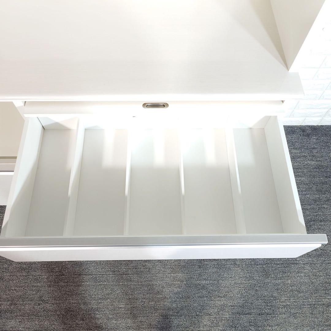 松田家具 コンパスレンジ 幅120cm カップボード 食器棚 I055