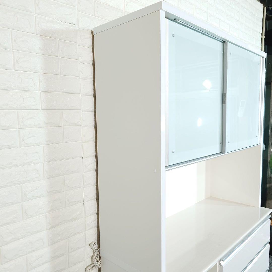 松田家具 コンパスレンジ 幅120cm カップボード 食器棚 I055