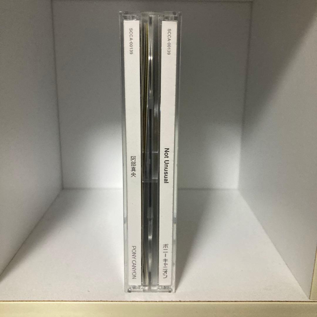 阿部真央 Not Unusual PCSC限定予約生産盤 2CD+Blu-ray