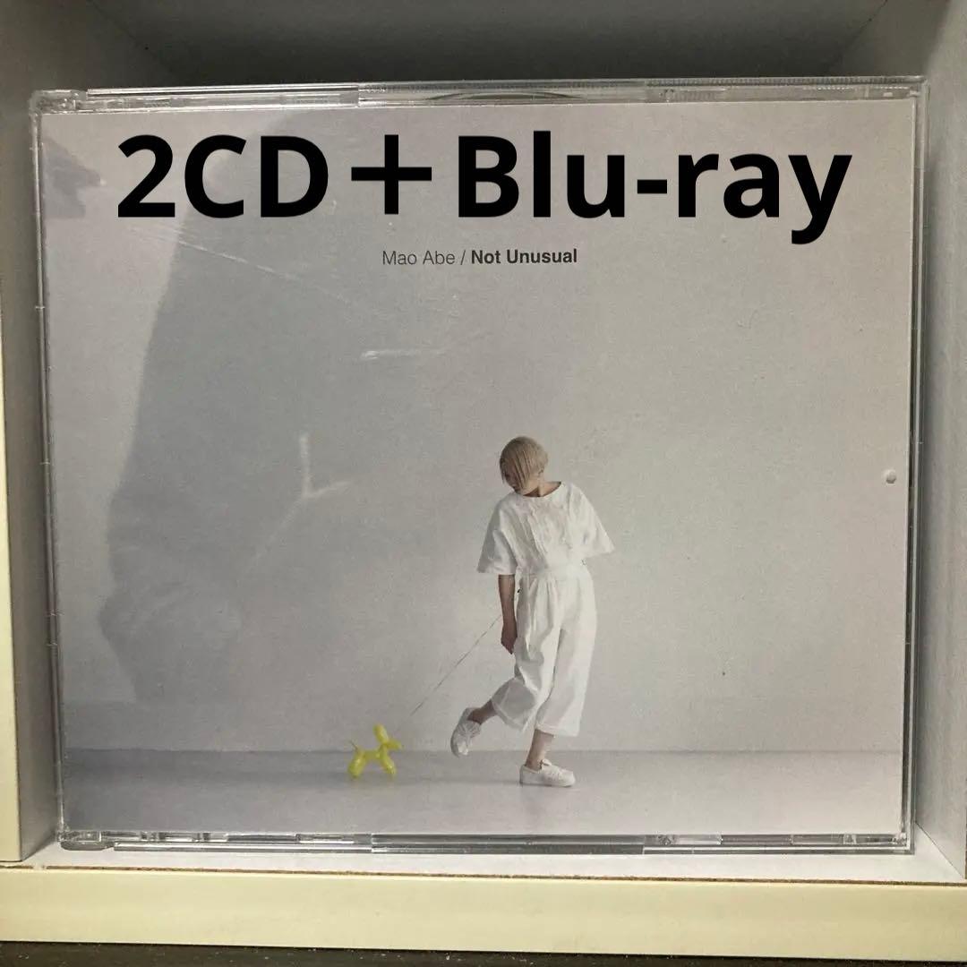 阿部真央 Not Unusual PCSC限定予約生産盤 2CD+Blu-ray