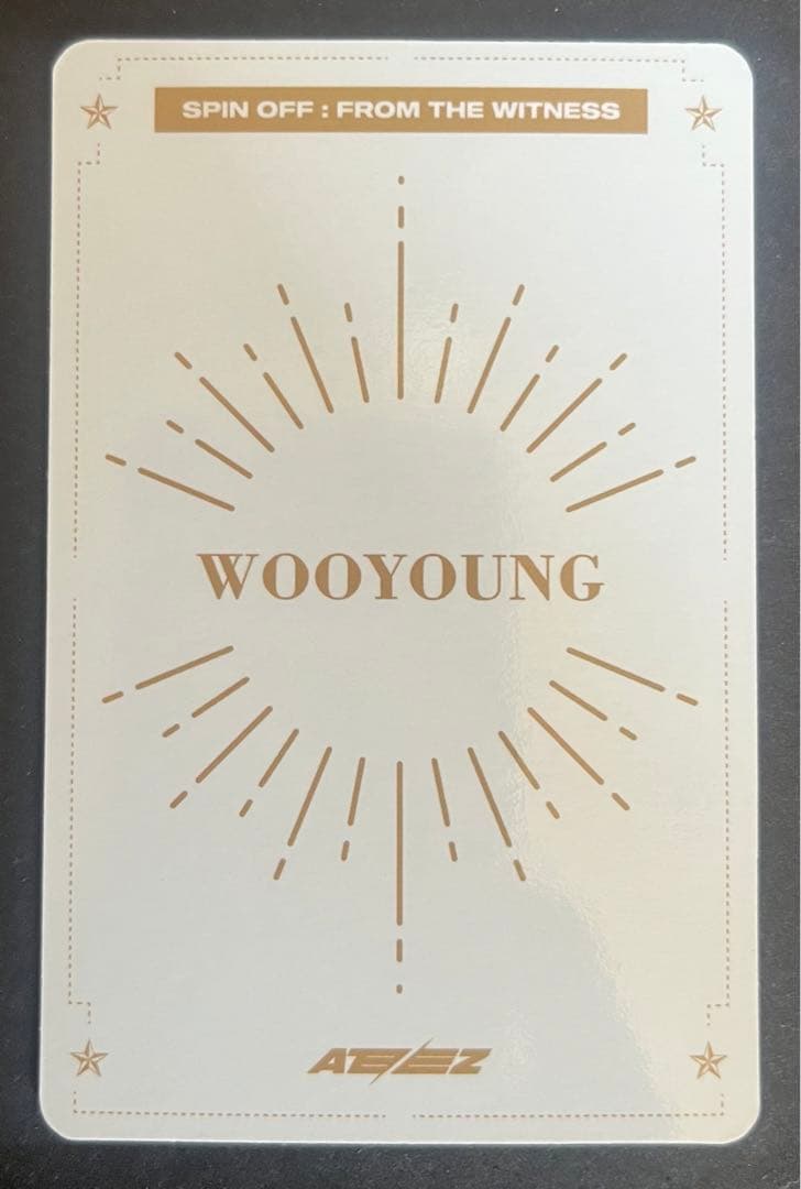 【匿名配送】ATEEZ US限定トレCelebration ver. ウヨン