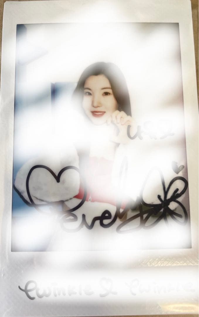 ILY:1 ナユ　サイン　ポラロイド　チェキ