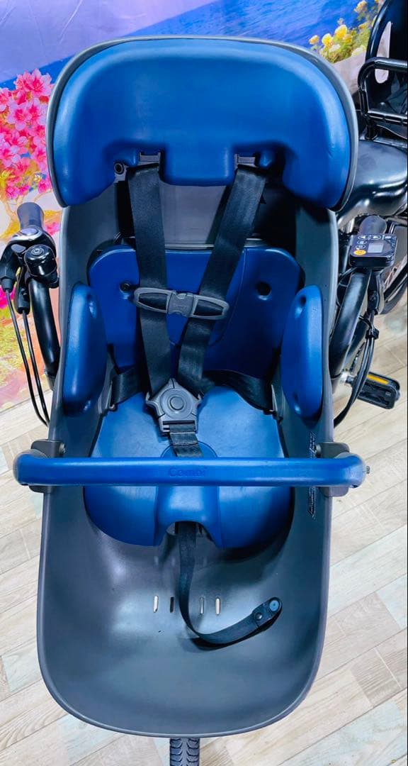 大人気ギュットCOMBIシート⭐️12AHパナソニック子供乗せ電動自転車Y2719