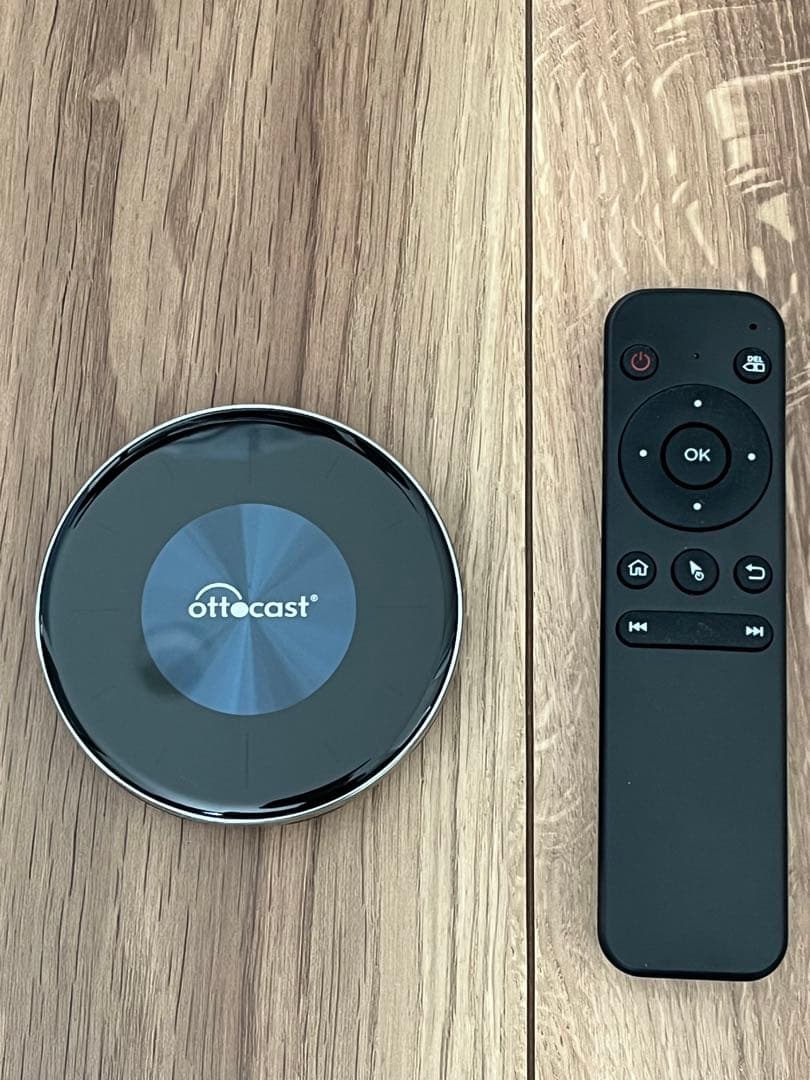 【訳あり】　ottcast OttoAibox P3 カーナビ　リモコンセット