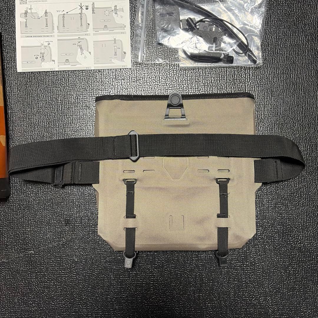 ORTLIEB(オルトリーブ) ヴェロスリング フロントバッグ 未使用